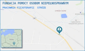 PRACOWNIA FIZJOTERAPII - FUNDACJA POMOCY OSOBOM NIEPEŁNOSPRAWNYM - UL. STRÓZE 569,  STRÓŻE