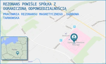 PRACOWNIA REZONANSU MAGNETYCZNEGO - REZONANS POWIŚLE SPÓŁKA Z OGRANICZONĄ ODPOWIEDZIALNOŚCIĄ - UL. SZPITALNA 1,  DĄBROWA TARNOWSKA