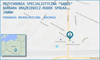 PORADNIA NEUROLOGICZNA - PRZYCHODNIA SPECJALISTYCZNA "SANUS" BARBARA DRĄŻKIEWICZ-RUDEK SPÓŁKA JAWNA - UL. PROSZOWSKA 1,  BOCHNIA