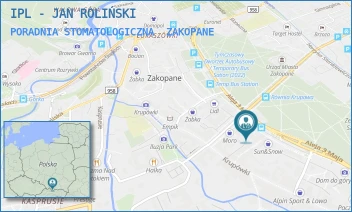 PORADNIA STOMATOLOGICZNA - IPL - JAN ROLIŃSKI - UL. AL. 3-GO MAJA 29,  ZAKOPANE