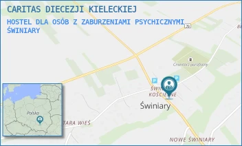 HOSTEL DLA OSÓB Z ZABURZENIAMI PSYCHICZNYMI - CARITAS DIECEZJI KIELECKIEJ - 25,  ŚWINIARY