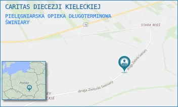 PIELĘGNIARSKA OPIEKA DŁUGOTERMINOWA - CARITAS DIECEZJI KIELECKIEJ - ŚWINIARY 28,  ŚWINIARY