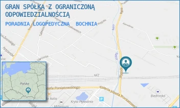 PORADNIA LOGOPEDYCZNA - GRAN SPÓŁKA Z OGRANICZONĄ ODPOWIEDZIALNOŚCIĄ - UL. WYGODA 3,  BOCHNIA