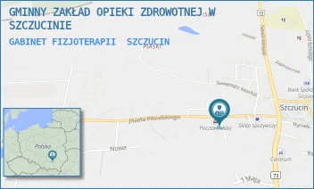 GABINET FIZJOTERAPII - GMINNY ZAKŁAD OPIEKI ZDROWOTNEJ W SZCZUCINIE - UL. PIŁSUDSKIEGO 15,  SZCZUCIN