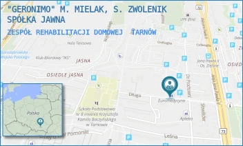 ZESPÓŁ REHABILITACJI DOMOWEJ - "GERONIMO" M. MIELAK, S. ZWOLENIK SPÓŁKA JAWNA - UL. DŁUGA 19,  TARNÓW