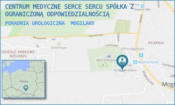 PORADNIA UROLOGICZNA - CENTRUM MEDYCZNE SERCE SERCU SPÓŁKA Z OGRANICZONĄ ODPOWIEDZIALNOŚCIĄ - RYNEK 4,  MOGILANY