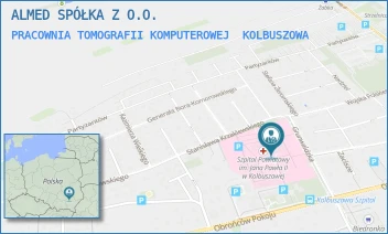 PRACOWNIA TOMOGRAFII KOMPUTEROWEJ - ALMED SPÓŁKA Z O.O. - UL. GRUNWALDZKA 4,  KOLBUSZOWA