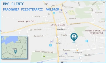 PRACOWNIA FIZJOTERAPII - BMG CLINIC - UL. MARSZAŁKA PIŁSUDSKIEGO 29,  WOLBROM