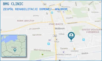 ZESPÓŁ REHABILITACJI DOMOWEJ - BMG CLINIC - UL. MARSZAŁKA PIŁSUDSKIEGO 29,  WOLBROM