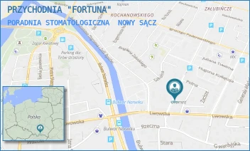 PORADNIA STOMATOLOGICZNA - PRZYCHODNIA "FORTUNA" - UL. JANA KOCHANOWSKIEGO 4,  NOWY SĄCZ