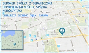 CHIRURGIA JEDNEGO DNIA - EUROMED SPÓŁKA Z OGRANICZONĄ ODPOWIEDZIALNOŚCIĄ - UL. SZEWSKA 12,  TARNÓW