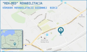 OŚRODEK REHABILITACJI DZIENNEJ - "REH-MED" REHABILITACJA - LIGĘZÓW -,  BIECZ