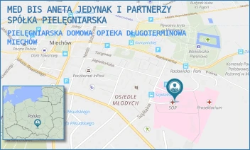 PIELĘGNIARSKA DOMOWA OPIEKA DŁUGOTERMINOWA - MED BIS ANETA JEDYNAK I PARTNERZY SPÓŁKA PIELĘGNIARSKA - UL. SZPITALNA 3,  MIECHÓW