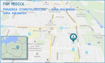 PORADNIA STOMATOLOGICZNA - GÓRA KALWARIA - FAM MEDICA - KS SAJNY 1A,  GÓRA KALWARIA