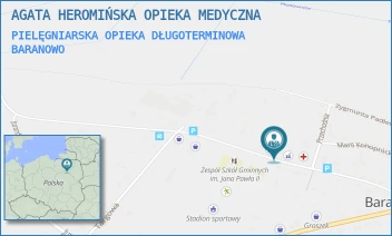 PIELĘGNIARSKA OPIEKA DŁUGOTERMINOWA - AGATA HEROMIŃSKA OPIEKA MEDYCZNA - NIEPODLEGŁOŚCI 18,  BARANOWO