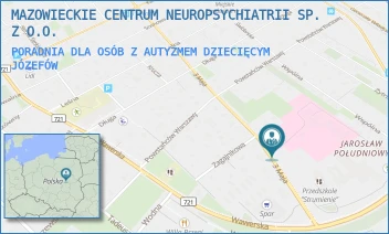 PORADNIA DLA OSÓB Z AUTYZMEM DZIECIĘCYM - MAZOWIECKIE CENTRUM NEUROPSYCHIATRII SP. Z O.O. - 3 MAJA 127,  JÓZEFÓW