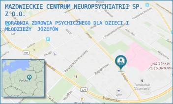 PORADNIA ZDROWIA PSYCHICZNEGO DLA DZIECI I MŁODZIEŻY - MAZOWIECKIE CENTRUM NEUROPSYCHIATRII SP. Z O.O. - 3 MAJA 127,  JÓZEFÓW