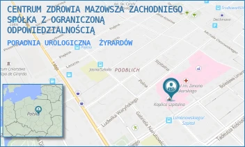 PORADNIA UROLOGICZNA - CENTRUM ZDROWIA MAZOWSZA ZACHODNIEGO SPÓŁKA Z OGRANICZONĄ ODPOWIEDZIALNOŚCIĄ - LIMANOWSKIEGO 30,  ŻYRARDÓW