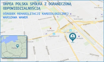 OŚRODEK REHABILITACJI KARDIOLOGICZNEJ - EMEIS POLSKA SPÓŁKA Z OGRANICZONĄ ODPOWIEDZIALNOŚCIĄ - MRÓWCZA 124,  WARSZAWA WAWER