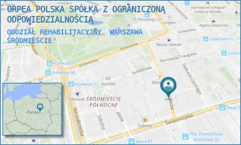 ODDZIAŁ REHABILITACYJNY - EMEIS POLSKA SPÓŁKA Z OGRANICZONĄ ODPOWIEDZIALNOŚCIĄ - MAZOWIECKA 6/8,  WARSZAWA ŚRÓDMIEŚCIE