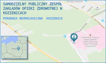 PORADNIA NEUROLOGICZNA - SAMODZIELNY PUBLICZNY ZESPÓŁ ZAKŁADÓW OPIEKI ZDROWOTNEJ W KOZIENICACH - AL. WŁ. SIKORSKIEGO 10,  KOZIENICE
