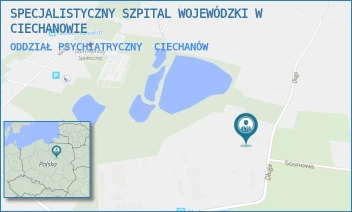 ODDZIAŁ PSYCHIATRYCZNY - SPECJALISTYCZNY SZPITAL WOJEWÓDZKI W CIECHANOWIE - DŁUGA 9,  CIECHANÓW