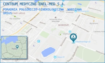 PORADNIA POŁOŻNICZO-GINEKOLOGICZNA - CENTRUM MEDYCZNE ENEL-MED S.A. - ALEKSANDRA PRYSTORA 8,  WARSZAWA URSUS