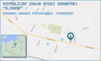 PORADNIA ZDROWIA PSYCHICZNEGO - NIEPUBLICZNY ZAKŁAD OPIEKI ZDROWOTNEJ "ELJODENT" - KOŚCIELNA 31A,  STAROŹREBY