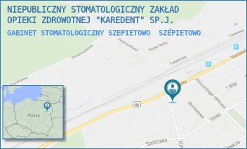 GABINET STOMATOLOGICZNY SZEPIETOWO - NIEPUBLICZNY STOMATOLOGICZNY ZAKŁAD OPIEKI ZDROWOTNEJ "KAREDENT" SP.J. - LIPOWA 1,  SZEPIETOWO