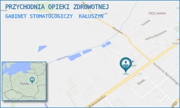 GABINET STOMATOLOGICZY - PRZYCHODNIA OPIEKI ZDROWOTNEJ - WARSZAWSKA 50,  KAŁUSZYN