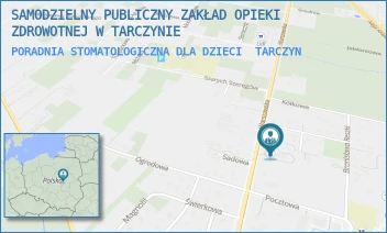 PORADNIA STOMATOLOGICZNA DLA DZIECI - SAMODZIELNY PUBLICZNY ZAKŁAD OPIEKI ZDROWOTNEJ W TARCZYNIE - WARSZAWSKA 42,  TARCZYN