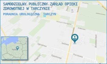 PORADNIA UROLOGICZNA - SAMODZIELNY PUBLICZNY ZAKŁAD OPIEKI ZDROWOTNEJ W TARCZYNIE - WARSZAWSKA 42,  TARCZYN