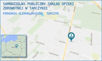 PORADNIA ALERGOLOGICZNA - SAMODZIELNY PUBLICZNY ZAKŁAD OPIEKI ZDROWOTNEJ W TARCZYNIE - WARSZAWSKA 42,  TARCZYN