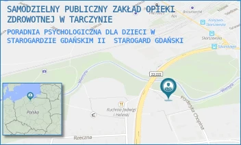 PORADNIA PSYCHOLOGICZNA DLA DZIECI W STAROGARDZIE GDAŃSKIM II - SAMODZIELNY PUBLICZNY ZAKŁAD OPIEKI ZDROWOTNEJ W TARCZYNIE - UL. FRYDERYKA CHOPINA 6/5,  STAROGARD GDAŃSKI