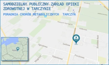 PORADNIA CHORÓB METABOLICZNYCH - SAMODZIELNY PUBLICZNY ZAKŁAD OPIEKI ZDROWOTNEJ W TARCZYNIE - WARSZAWSKA 42,  TARCZYN