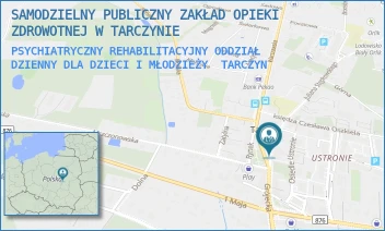 PSYCHIATRYCZNY REHABILITACYJNY ODDZIAŁ DZIENNY DLA DZIECI I MŁODZIEŻY - SAMODZIELNY PUBLICZNY ZAKŁAD OPIEKI ZDROWOTNEJ W TARCZYNIE - RYNEK 27,  TARCZYN
