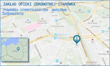 PORADNIA STOMATOLOGICZNA - ZAKŁAD OPIEKI ZDROWOTNEJ STARÓWKA - ANDERSA 37,  WARSZAWA ŚRÓDMIEŚCIE