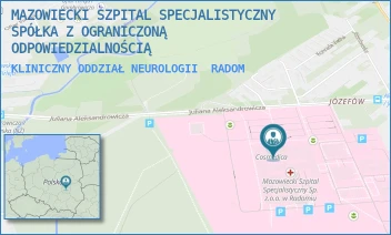 KLINICZNY ODDZIAŁ NEUROLOGII - MAZOWIECKI SZPITAL SPECJALISTYCZNY SPÓŁKA Z OGRANICZONĄ ODPOWIEDZIALNOŚCIĄ - J. ALEKSANDROWICZA 5,  RADOM