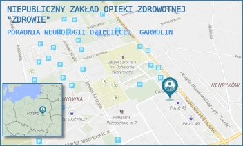 PORADNIA NEUROLOGII DZIECIĘCEJ - "SANUS" SPÓŁKA Z OGRANICZONĄ ODPOWIEDZIALNOŚCIĄ - KOŚCIUSZKI 49J,  GARWOLIN