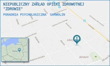 PORADNIA PSYCHOLOGICZNA - "SANUS" SPÓŁKA Z OGRANICZONĄ ODPOWIEDZIALNOŚCIĄ - ASNYKA 6,  GARWOLIN