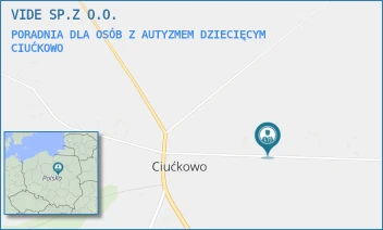 PORADNIA DLA OSÓB Z AUTYZMEM DZIECIĘCYM - VIDE SP.Z O.O. - 59,  CIUĆKOWO