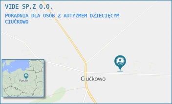 PORADNIA DLA OSÓB Z AUTYZMEM DZIECIĘCYM - VIDE SP.Z O.O. - 58,  CIUĆKOWO
