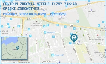 PORADNIA STOMATOLOGICZNA - CENTRUM ZDROWIA ADAM MUSZYŃSKI SPÓŁKA KOMANDYTOWO-AKCYJNA - MŁYNARSKA 13A/89,  PIASECZNO