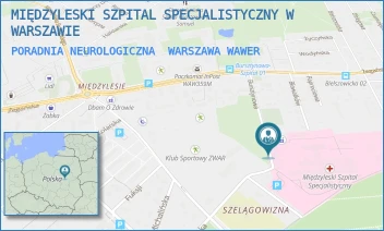 PORADNIA NEUROLOGICZNA - MIĘDZYLESKI SZPITAL SPECJALISTYCZNY W WARSZAWIE - BURSZTYNOWA 2,  WARSZAWA WAWER