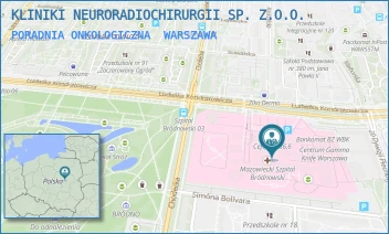 PORADNIA ONKOLOGICZNA - KLINIKI NEURORADIOCHIRURGII SP. Z.O.O. - KONDRATOWICZA 8,  WARSZAWA