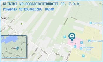 PORADNIA NEFROLOGICZNA - KLINIKI NEURORADIOCHIRURGII SP. Z.O.O. - UNIWERSYTECKA 6A,  RADOM