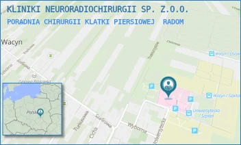 PORADNIA CHIRURGII KLATKI PIERSIOWEJ - KLINIKI NEURORADIOCHIRURGII SP. Z.O.O. - UNIWERSYTECKA 6A,  RADOM