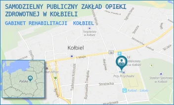 GABINET REHABILITACJI - SAMODZIELNY PUBLICZNY ZAKŁAD OPIEKI ZDROWOTNEJ W KOŁBIELI - SZKOLNA 3,  KOŁBIEL