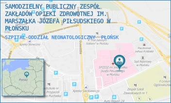 SZPITAL-ODDZIAŁ NEONATOLOGICZNY - SAMODZIELNY PUBLICZNY ZESPÓŁ ZAKŁADÓW OPIEKI ZDROWOTNEJ IM. MARSZAŁKA JÓZEFA PIŁSUDSKIEGO W PŁOŃSKU - HENRYKA SIENKIEWICZA 7,  PŁOŃSK
