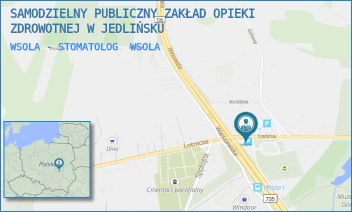 WSOLA - STOMATOLOG - SAMODZIELNY PUBLICZNY ZAKŁAD OPIEKI ZDROWOTNEJ W JEDLIŃSKU - LEŚNA 7,  WSOLA